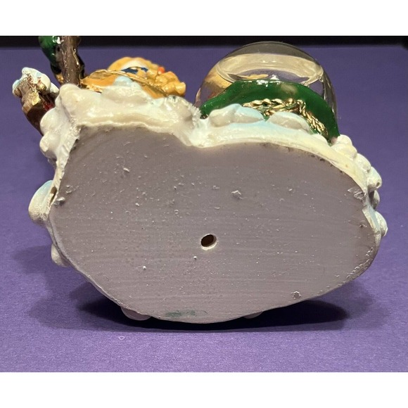 Set of 2 Snowmen with Snow Globes - Christmas Decoration Winter Wonderland - Picture 10 of 10